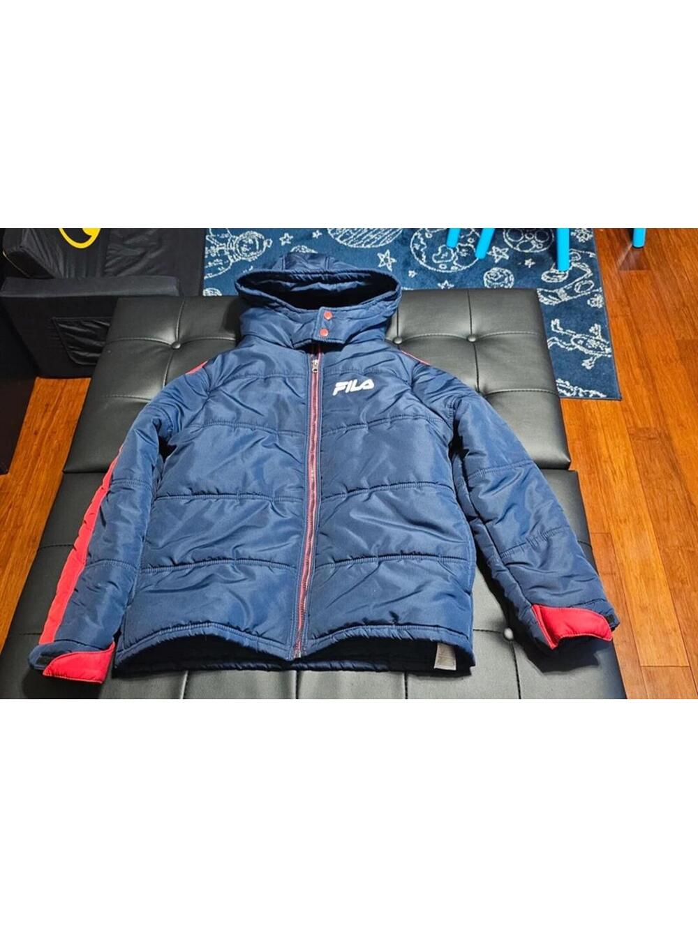 Boys fila xl 14 16 winter coat jacket euc